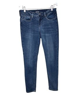 a.n.a Dark Blue Skinny Jeans - Stretch Denim